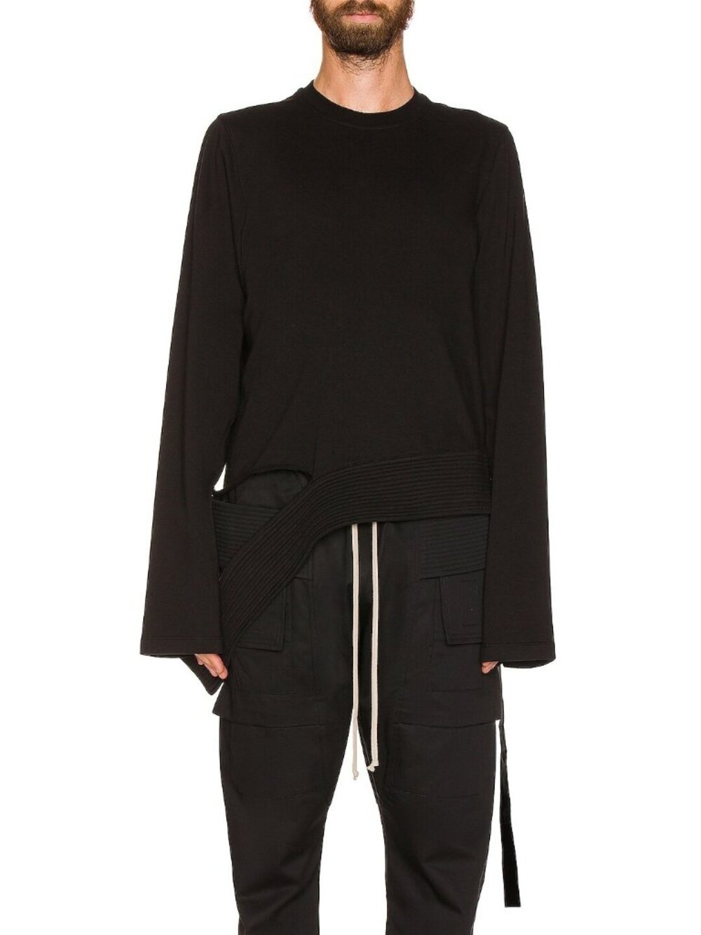 DRKSHDW by Rick Owens Creatch Sweatshirt in Black